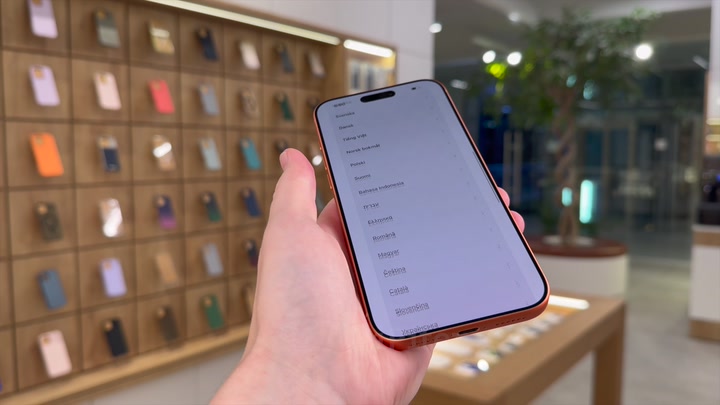 iPhone 17 Pro Max Cosmic Orange