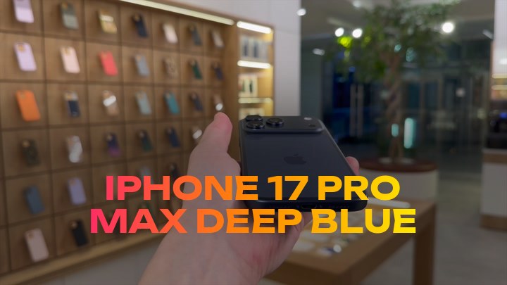 iPhone 17 Pro Max Deep Blue
