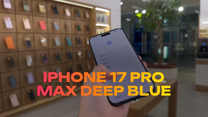iPhone 17 Pro Max Deep Blue