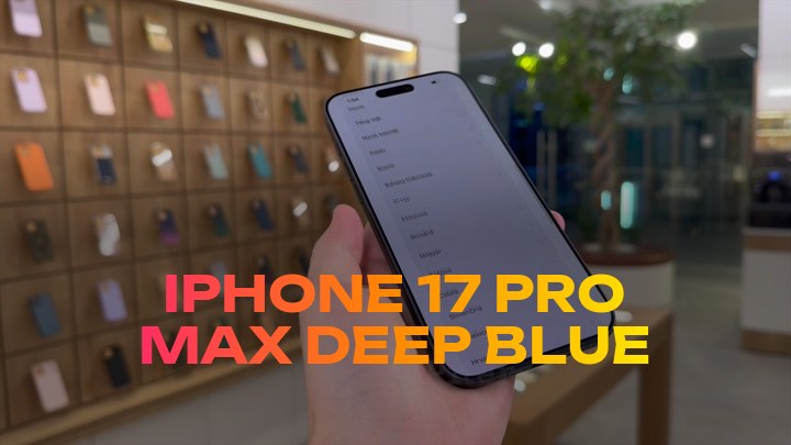 iPhone 17 Pro Max Deep Blue