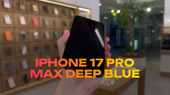 iPhone 17 Pro Max Deep Blue