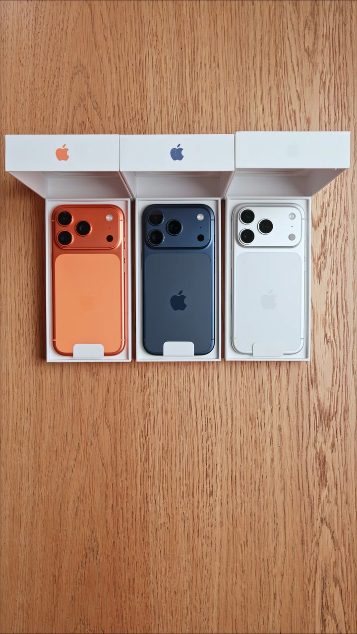 Цвета iPhone 17 Pro Max